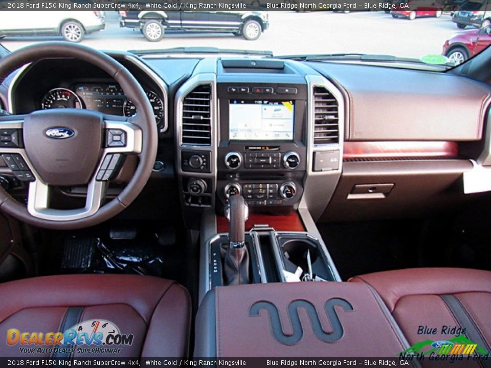 2018 Ford F150 King Ranch SuperCrew 4x4 White Gold / King Ranch Kingsville Photo #15
