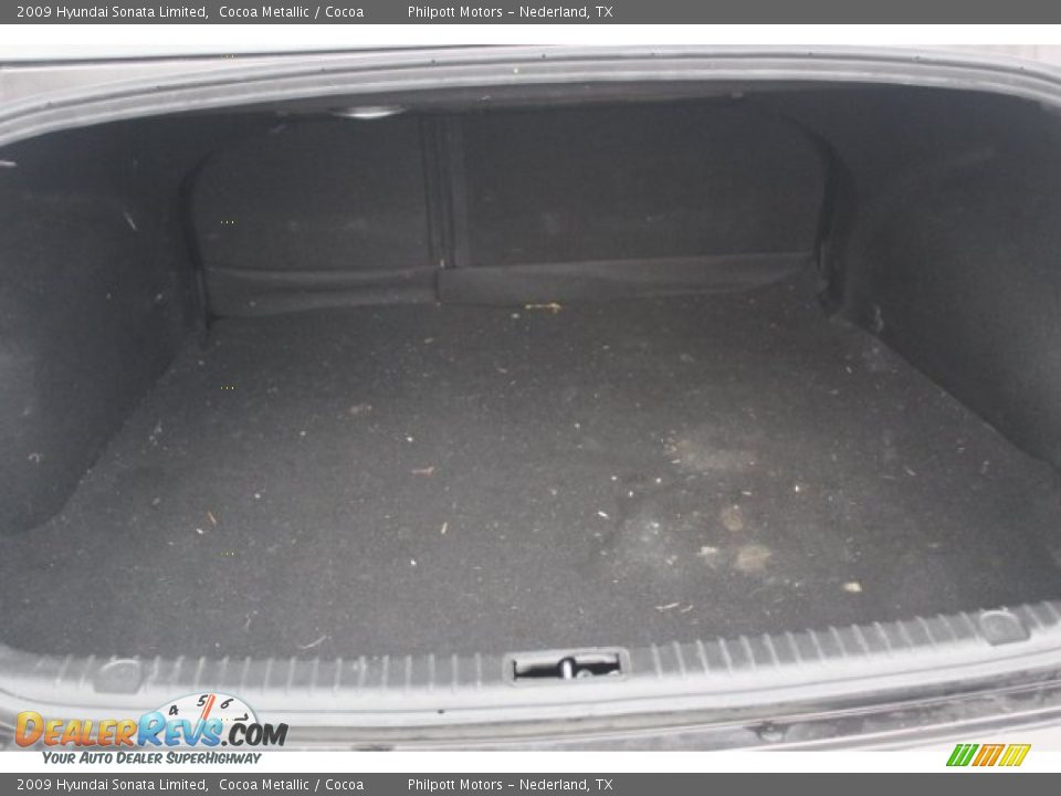 2009 Hyundai Sonata Limited Cocoa Metallic / Cocoa Photo #23