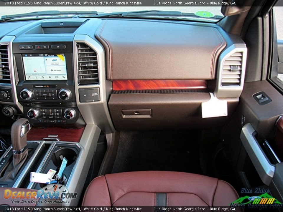 2018 Ford F150 King Ranch SuperCrew 4x4 White Gold / King Ranch Kingsville Photo #16