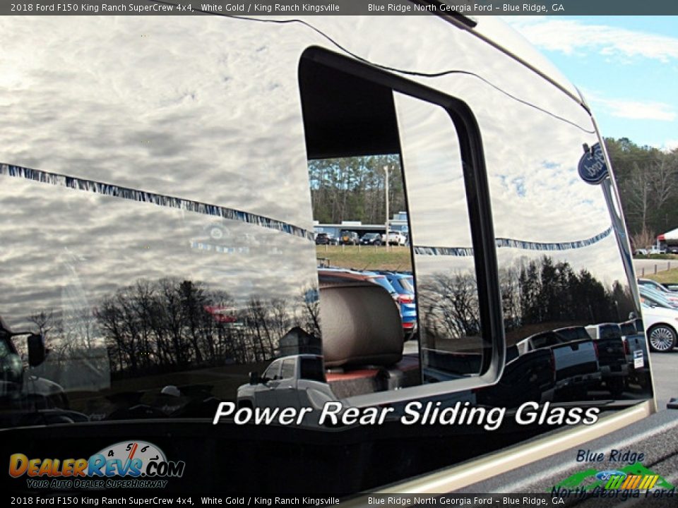 2018 Ford F150 King Ranch SuperCrew 4x4 White Gold / King Ranch Kingsville Photo #25