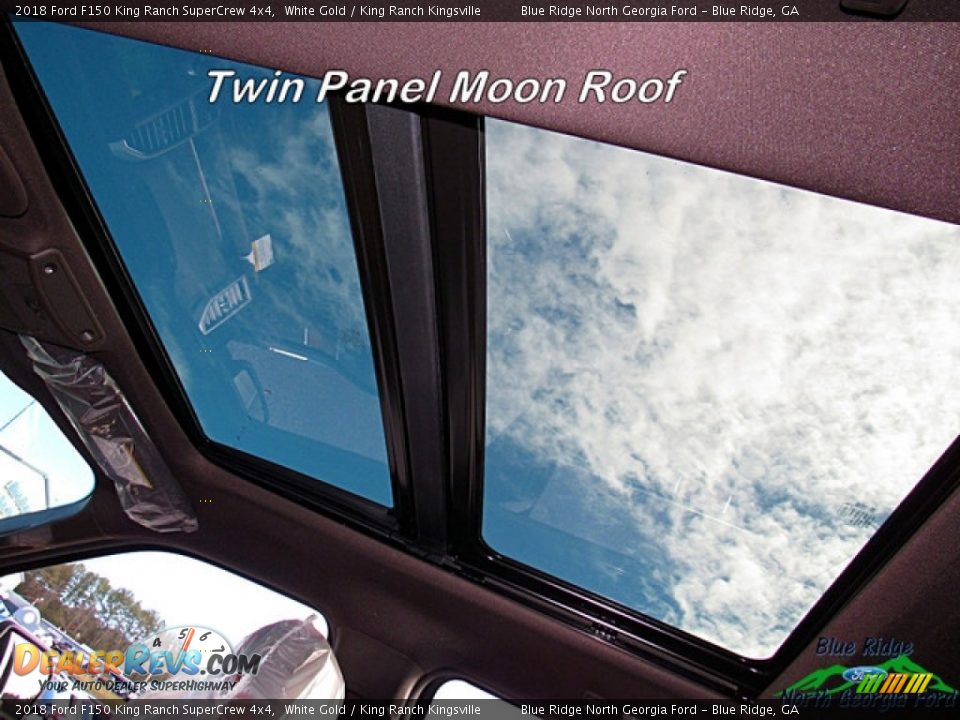 2018 Ford F150 King Ranch SuperCrew 4x4 White Gold / King Ranch Kingsville Photo #30