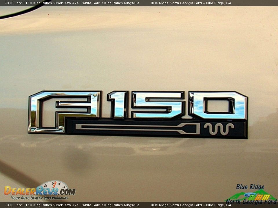 2018 Ford F150 King Ranch SuperCrew 4x4 White Gold / King Ranch Kingsville Photo #36