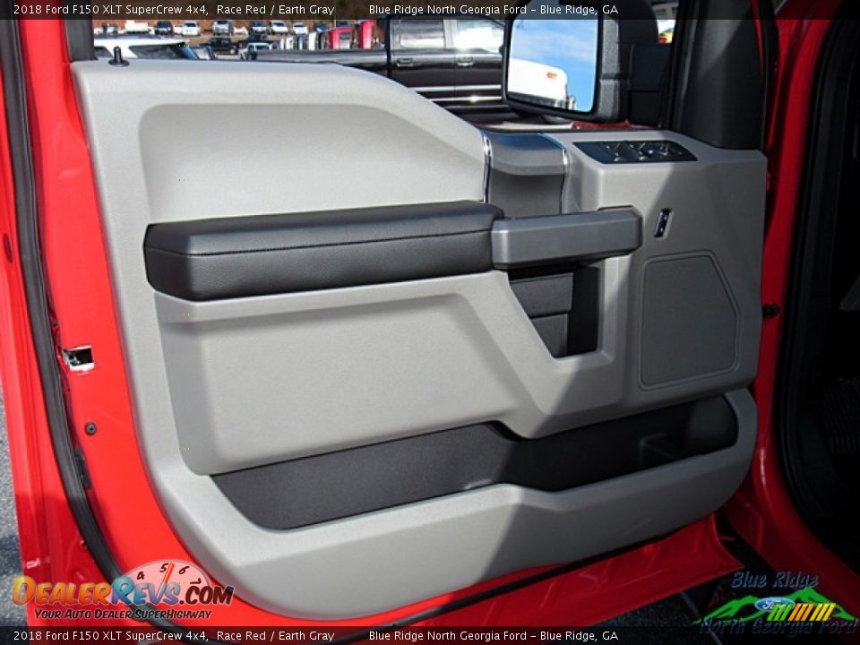 2018 Ford F150 XLT SuperCrew 4x4 Race Red / Earth Gray Photo #28