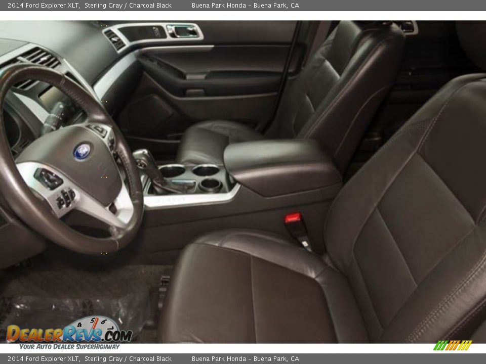 2014 Ford Explorer XLT Sterling Gray / Charcoal Black Photo #3