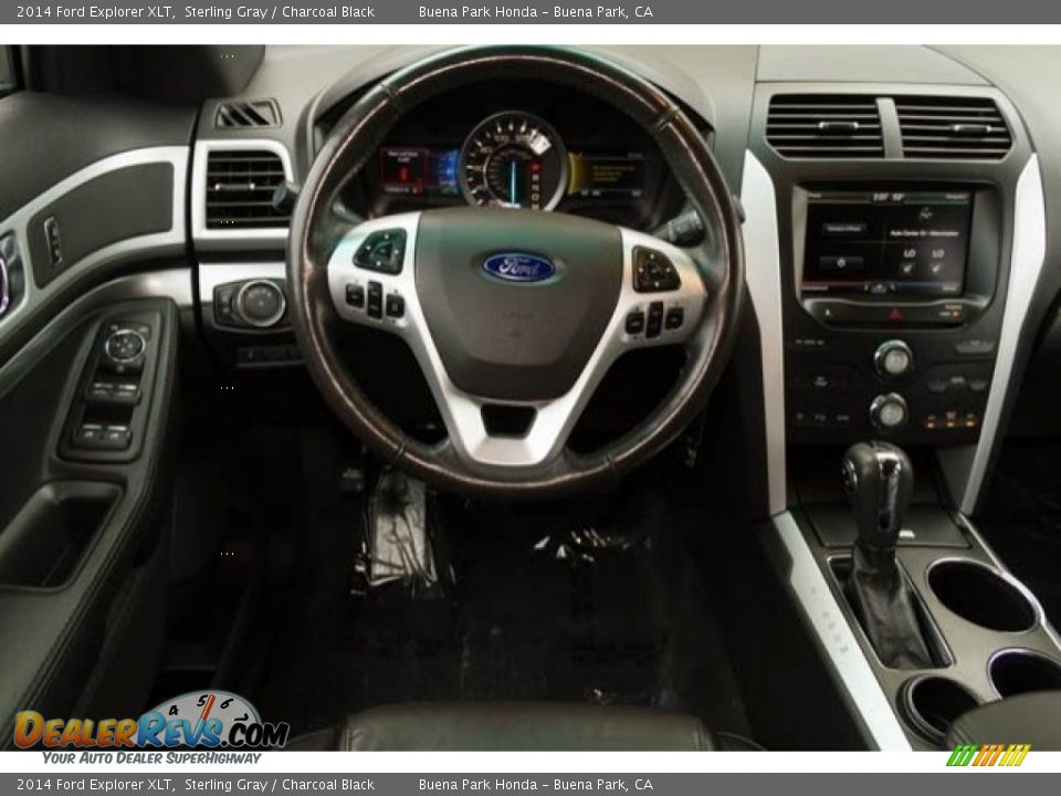 2014 Ford Explorer XLT Sterling Gray / Charcoal Black Photo #5