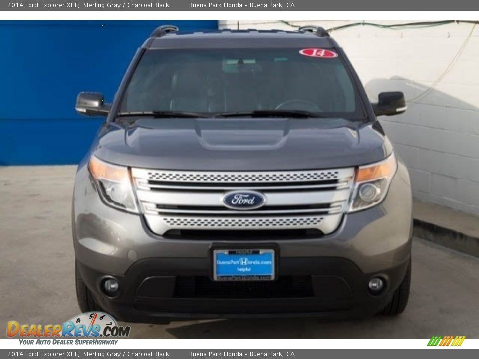 2014 Ford Explorer XLT Sterling Gray / Charcoal Black Photo #7