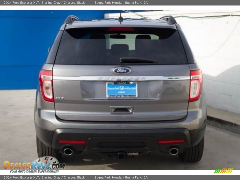 2014 Ford Explorer XLT Sterling Gray / Charcoal Black Photo #9
