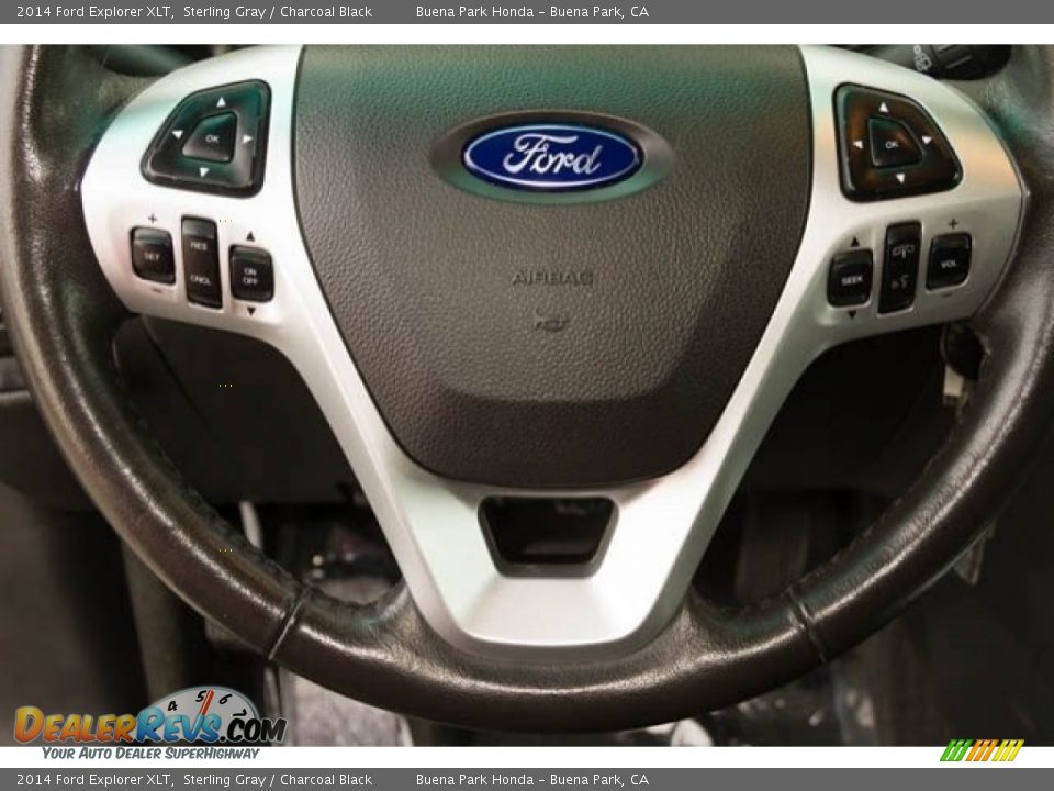 2014 Ford Explorer XLT Sterling Gray / Charcoal Black Photo #11