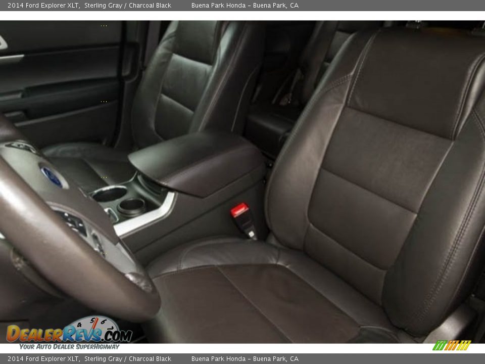 2014 Ford Explorer XLT Sterling Gray / Charcoal Black Photo #12