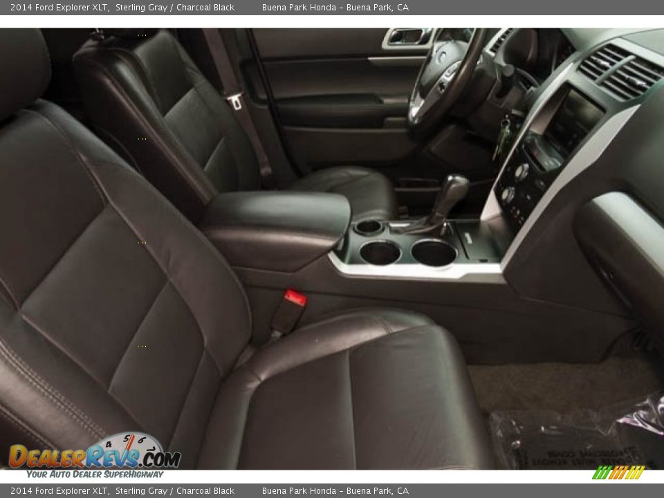 2014 Ford Explorer XLT Sterling Gray / Charcoal Black Photo #19