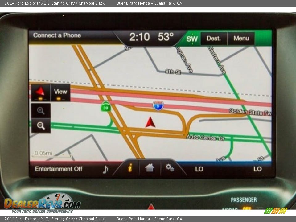 2014 Ford Explorer XLT Sterling Gray / Charcoal Black Photo #22