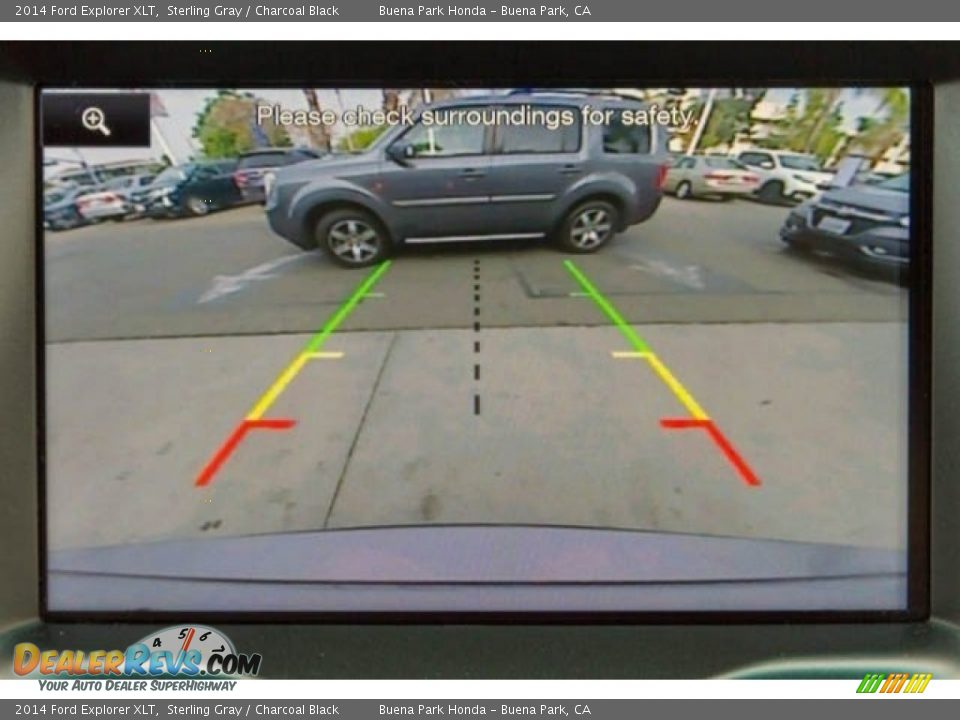 2014 Ford Explorer XLT Sterling Gray / Charcoal Black Photo #23