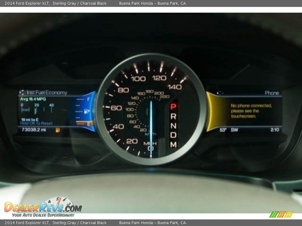 2014 Ford Explorer XLT Sterling Gray / Charcoal Black Photo #24