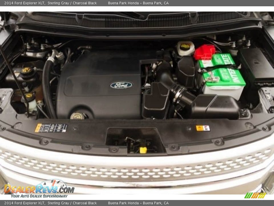 2014 Ford Explorer XLT Sterling Gray / Charcoal Black Photo #29