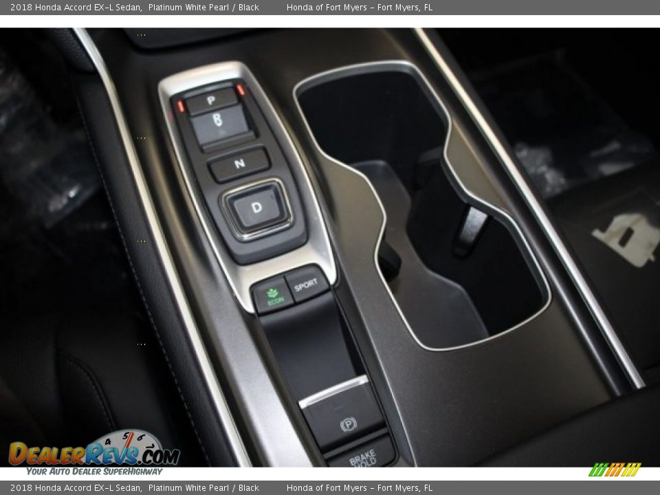 2018 Honda Accord EX-L Sedan Platinum White Pearl / Black Photo #20