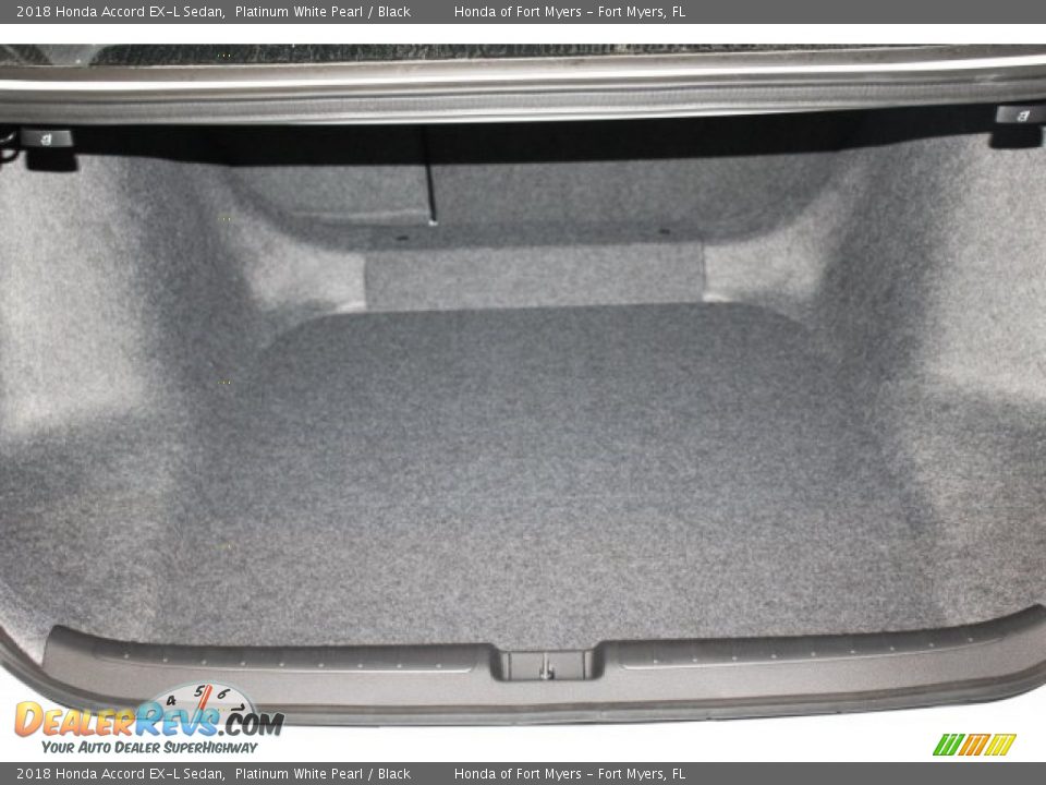 2018 Honda Accord EX-L Sedan Platinum White Pearl / Black Photo #25
