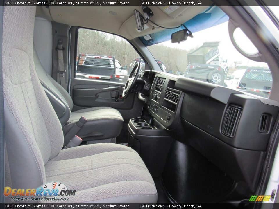 2014 Chevrolet Express 2500 Cargo WT Summit White / Medium Pewter Photo #24
