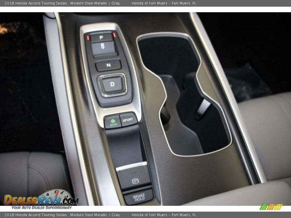 2018 Honda Accord Touring Sedan Modern Steel Metallic / Gray Photo #21
