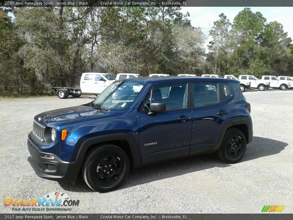 2017 Jeep Renegade Sport Jetset Blue / Black Photo #1
