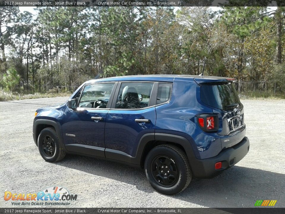 2017 Jeep Renegade Sport Jetset Blue / Black Photo #3