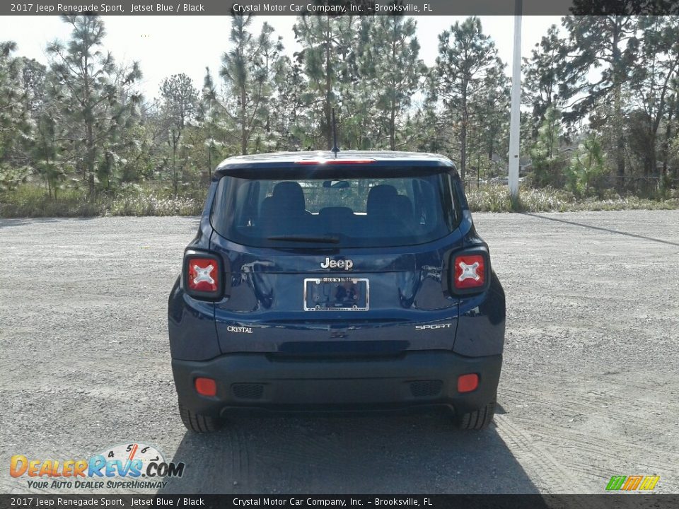 2017 Jeep Renegade Sport Jetset Blue / Black Photo #4