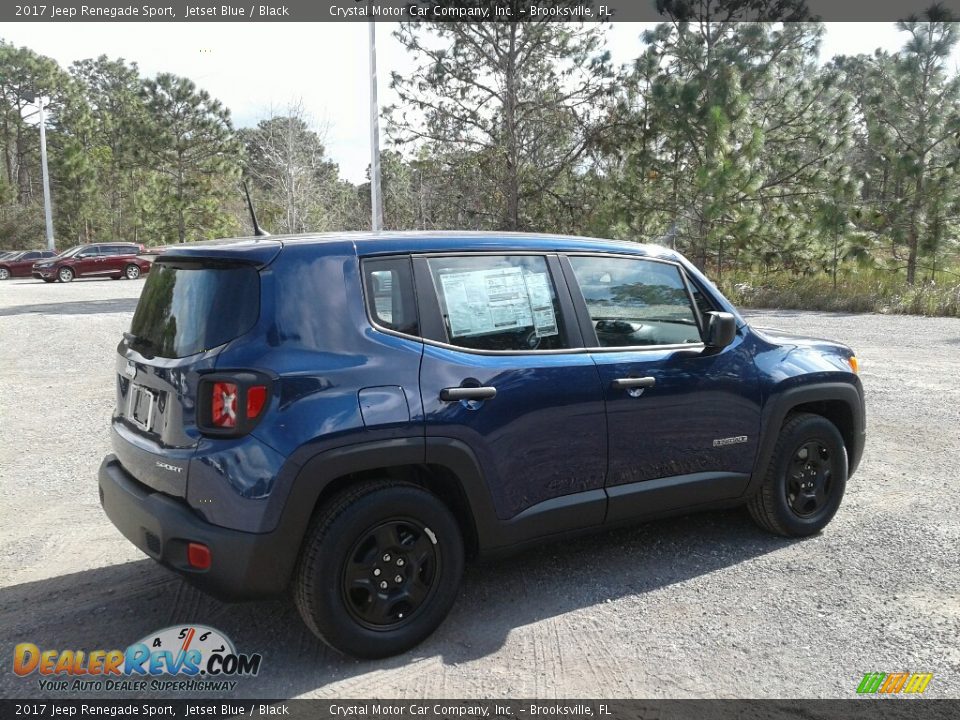 2017 Jeep Renegade Sport Jetset Blue / Black Photo #5
