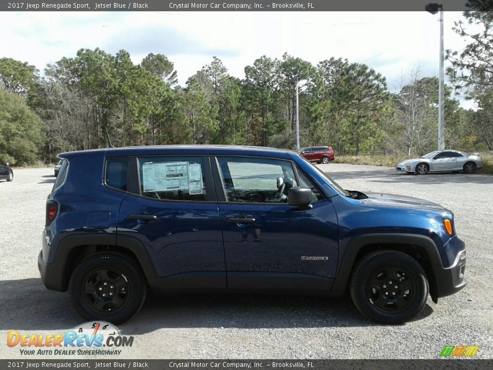 2017 Jeep Renegade Sport Jetset Blue / Black Photo #6