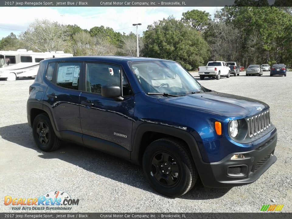 2017 Jeep Renegade Sport Jetset Blue / Black Photo #7