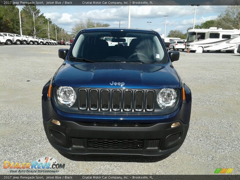 2017 Jeep Renegade Sport Jetset Blue / Black Photo #8