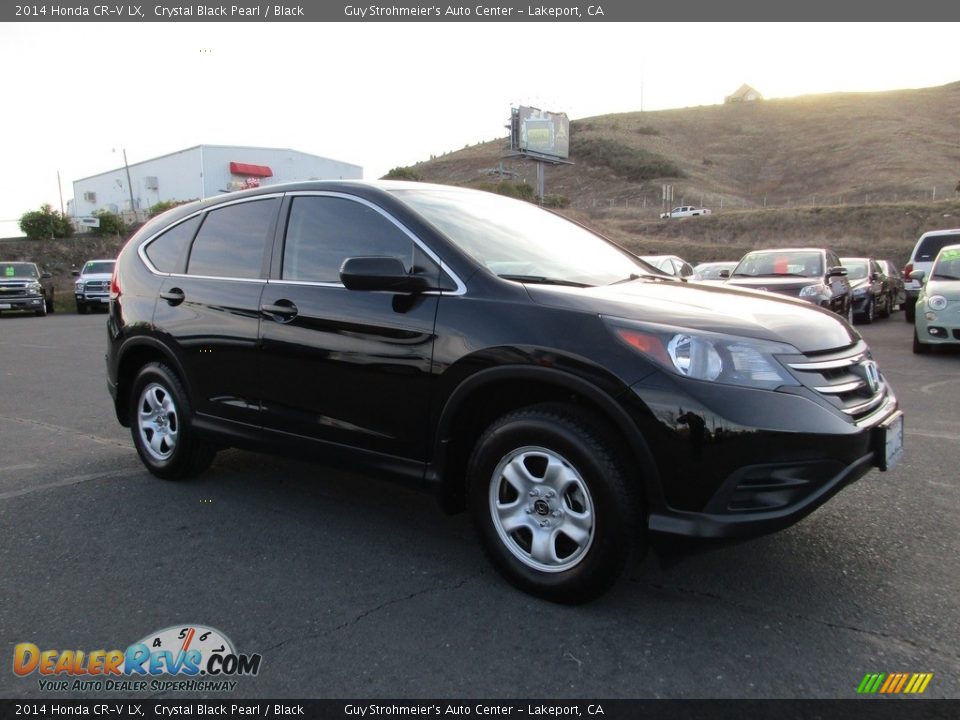 2014 Honda CR-V LX Crystal Black Pearl / Black Photo #1