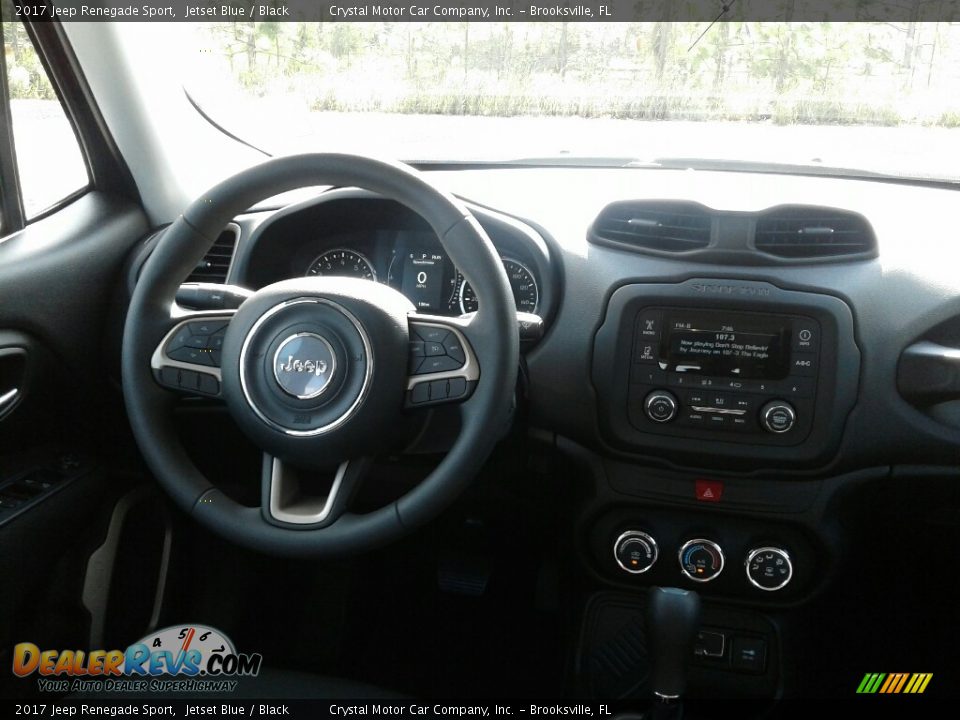 2017 Jeep Renegade Sport Jetset Blue / Black Photo #13