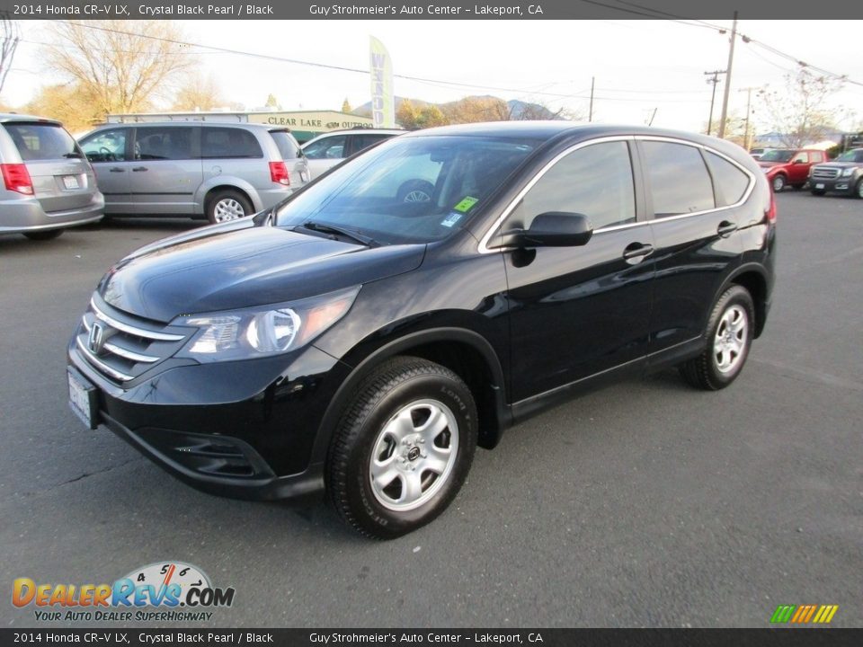 2014 Honda CR-V LX Crystal Black Pearl / Black Photo #3