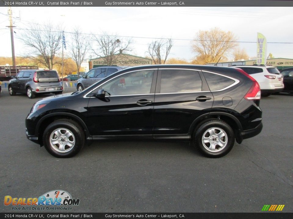 2014 Honda CR-V LX Crystal Black Pearl / Black Photo #4