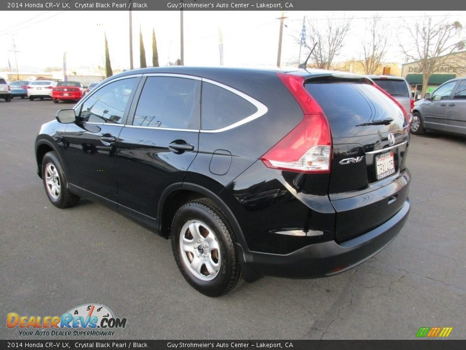 2014 Honda CR-V LX Crystal Black Pearl / Black Photo #5
