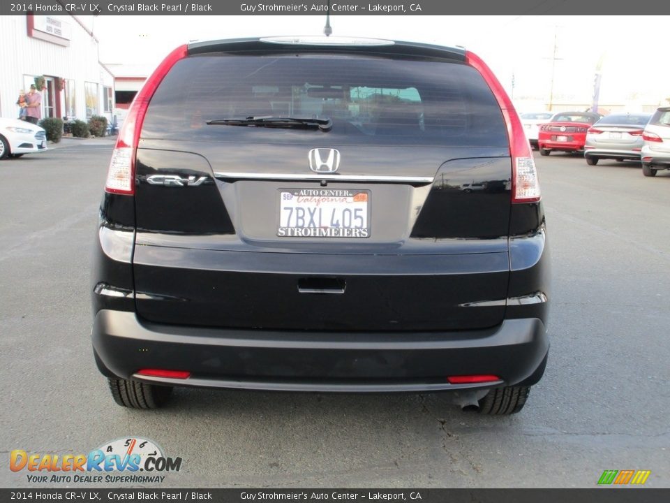 2014 Honda CR-V LX Crystal Black Pearl / Black Photo #6