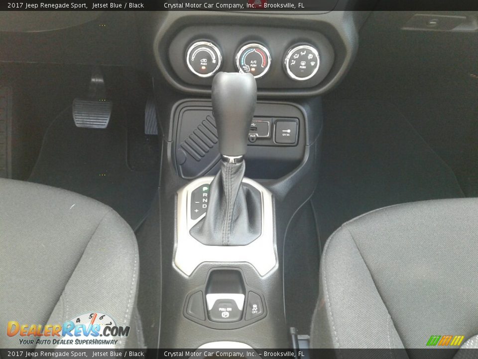 2017 Jeep Renegade Sport Jetset Blue / Black Photo #16