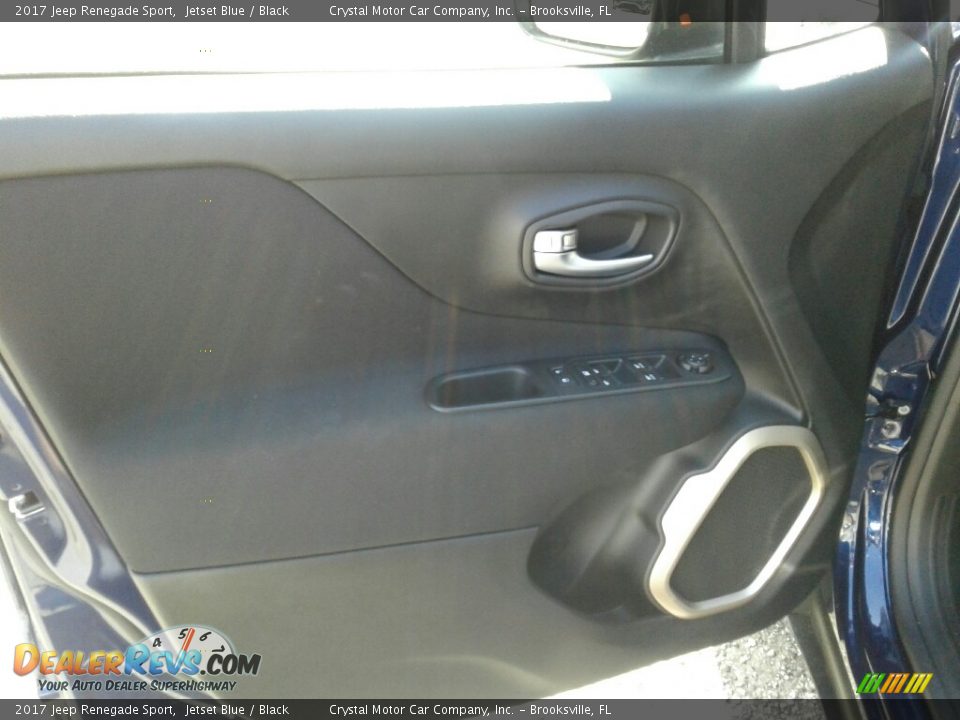 2017 Jeep Renegade Sport Jetset Blue / Black Photo #17