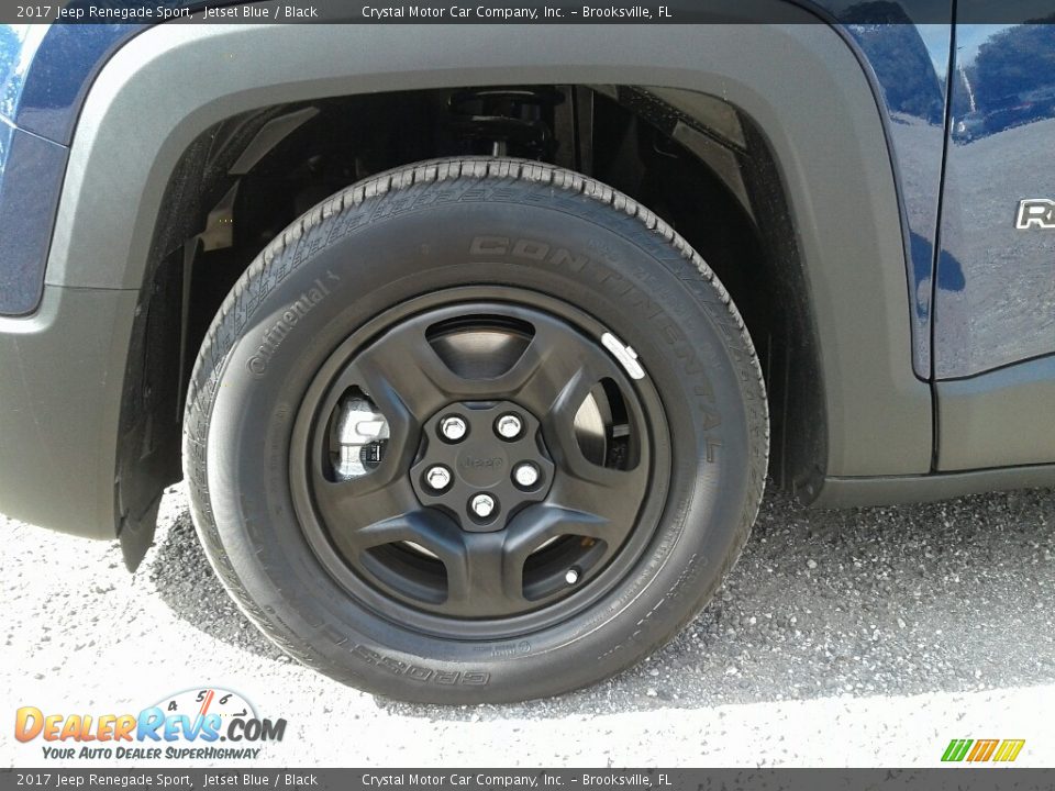 2017 Jeep Renegade Sport Jetset Blue / Black Photo #20