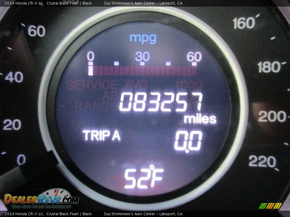 2014 Honda CR-V LX Crystal Black Pearl / Black Photo #12