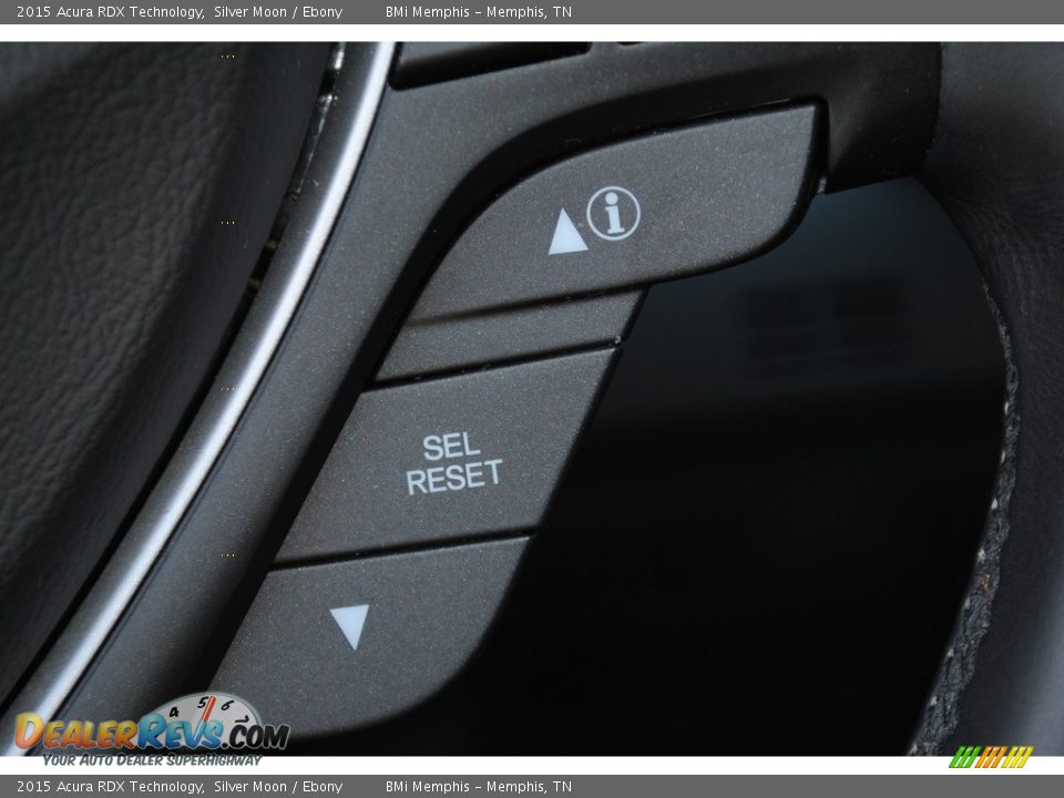 2015 Acura RDX Technology Silver Moon / Ebony Photo #18