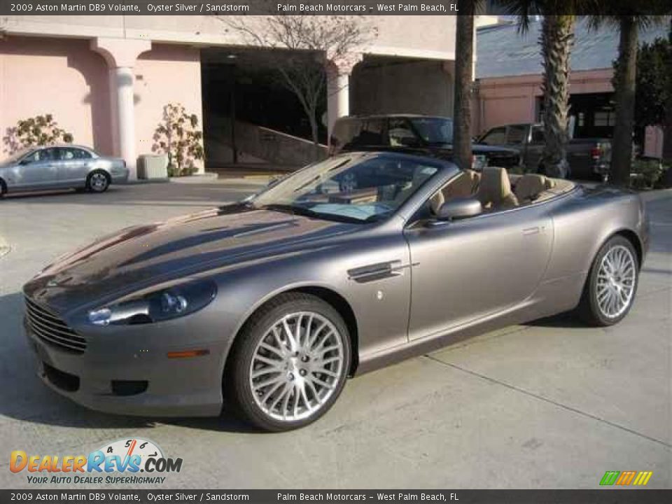 2009 Aston Martin DB9 Volante Oyster Silver / Sandstorm Photo #1