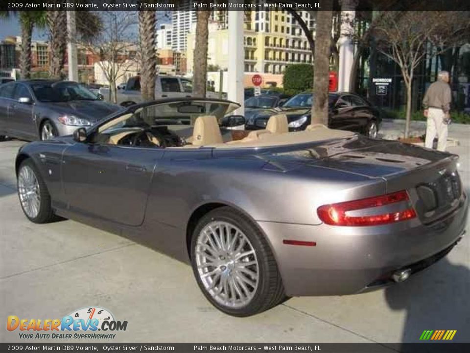 2009 Aston Martin DB9 Volante Oyster Silver / Sandstorm Photo #4