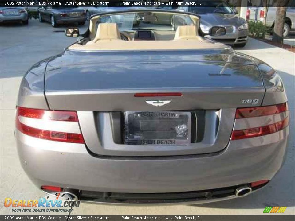 2009 Aston Martin DB9 Volante Oyster Silver / Sandstorm Photo #5
