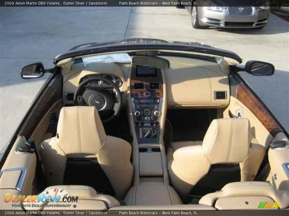 2009 Aston Martin DB9 Volante Oyster Silver / Sandstorm Photo #6