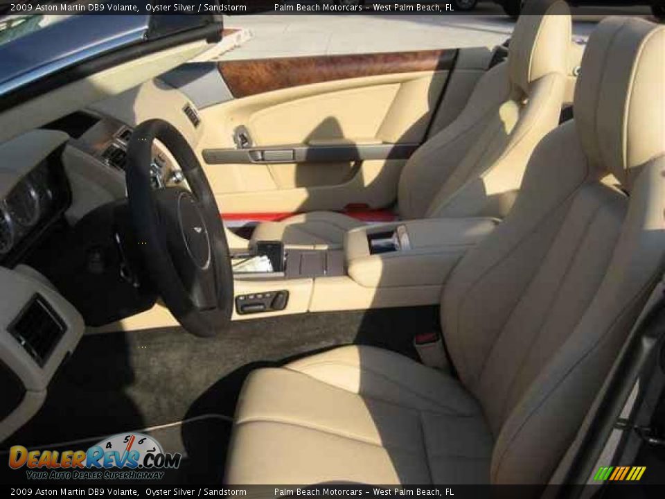 2009 Aston Martin DB9 Volante Oyster Silver / Sandstorm Photo #9