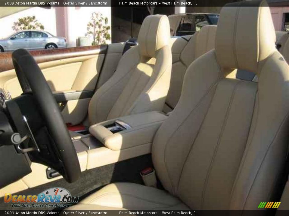 2009 Aston Martin DB9 Volante Oyster Silver / Sandstorm Photo #10