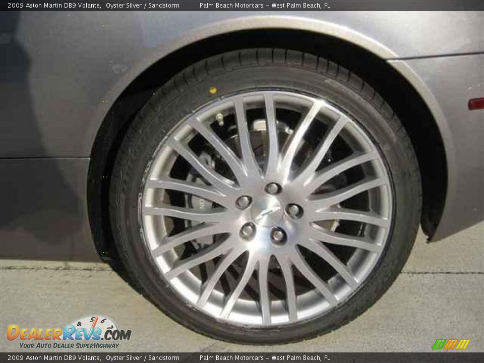 2009 Aston Martin DB9 Volante Oyster Silver / Sandstorm Photo #11