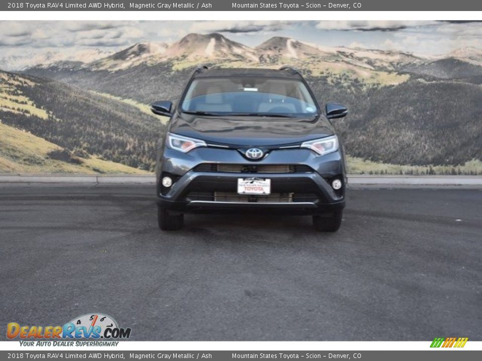 2018 Toyota RAV4 Limited AWD Hybrid Magnetic Gray Metallic / Ash Photo #2