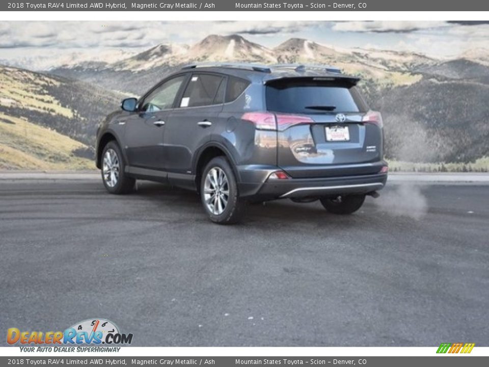 2018 Toyota RAV4 Limited AWD Hybrid Magnetic Gray Metallic / Ash Photo #3