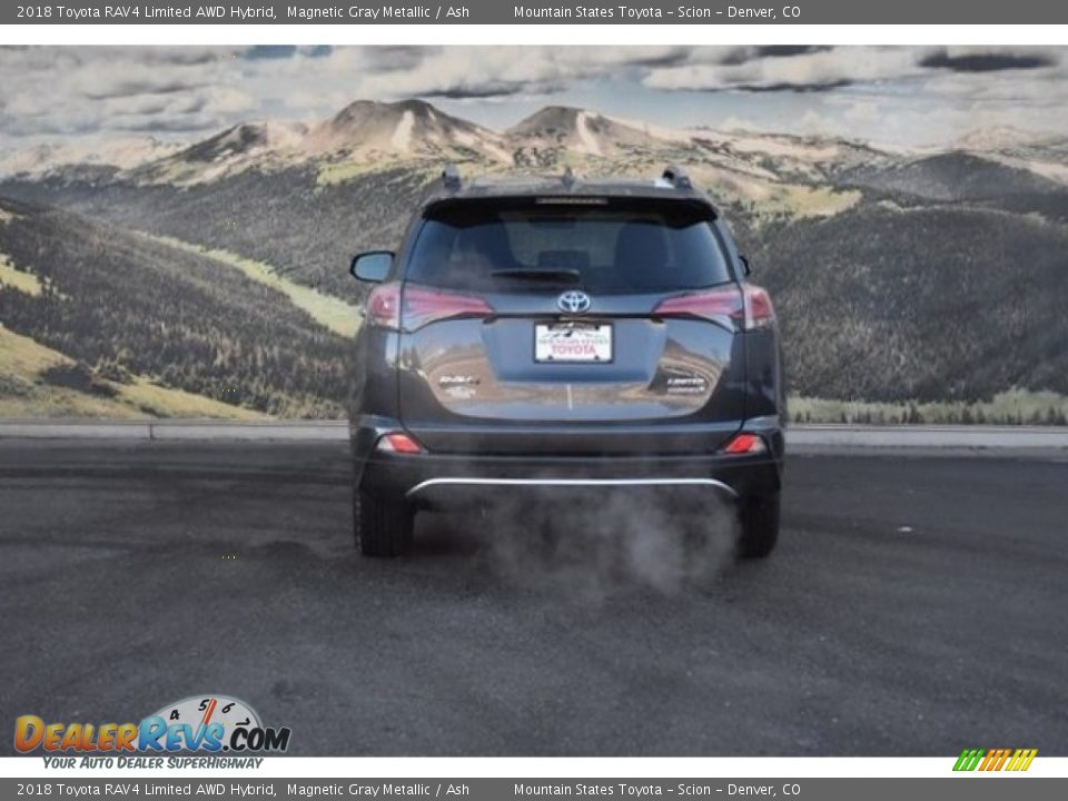 2018 Toyota RAV4 Limited AWD Hybrid Magnetic Gray Metallic / Ash Photo #4